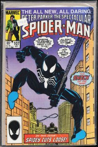 The Spectacular Spider-Man #107 (1985) Spider-Man [Key Issue]