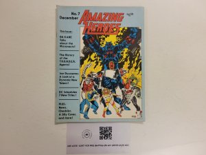 Amazing Heroes #7 VF Pacific Comics Micronaults 5 TJ24