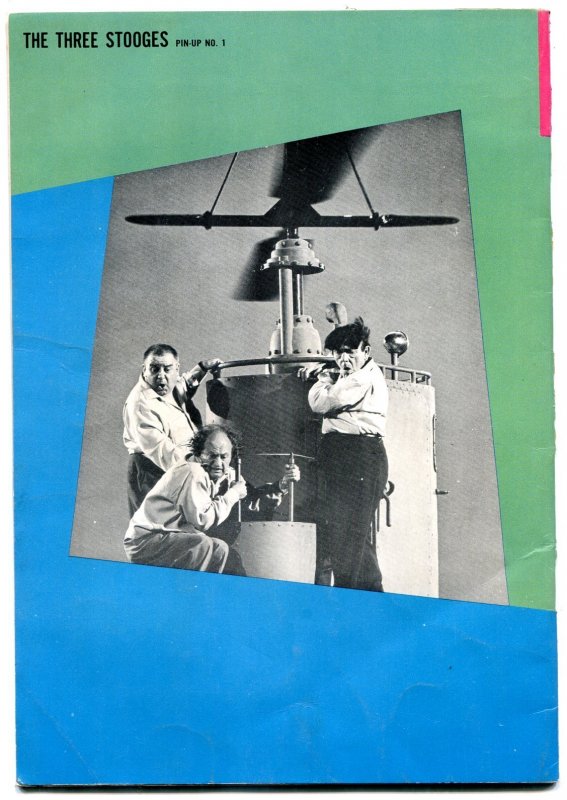 THREE STOOGES IN ORBIT FILM STORY-GOLD KEY PHOTO BOOK 1 VF