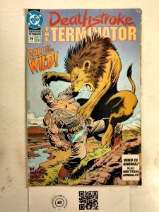 Deathstroke The Terminator #26 FN+ DC Comics comic book 18 JW47