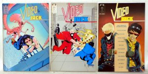 Video Jack Lot of 3 #4, 5, 6 (1988) Epic Comics 1st Print Comic Books