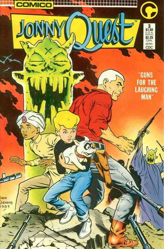 Jonny Quest (Comico) #3 FN; COMICO | save on shipping - details inside