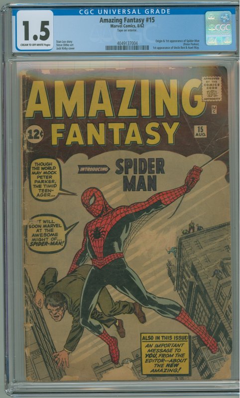 Amazing Fantasy (1962) #15, Comic Issues