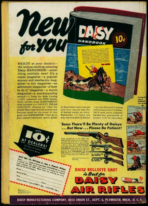 Real Screen Comics #8 1946- Fox & Crow- DC funny animals G+