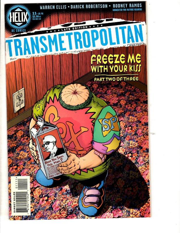 4 DC Comics Transmetropolitan 13 14 11 Dark Knight 61 + Cards J321