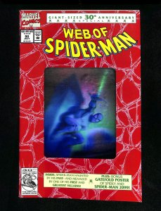 Web of Spider-Man #90 Hologram Cover!