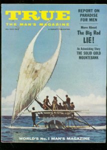 TRUE MAGAZINE JULY 1959-BASS FISHING-BIG RED LIE FN