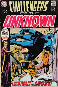 Challengers of the Unknown #75 (1970) Challengers of the Unknown