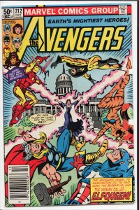 The Avengers #212 (1981) The Avengers