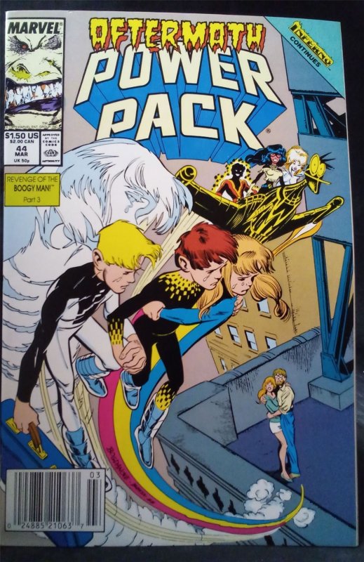 Power Pack #44 1989 Marvel Comics Comic Book