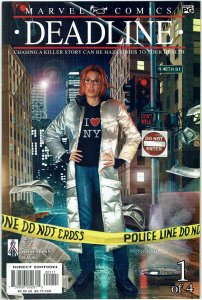 Deadline #1,2,3,4  Mini-Series Full Set Complete Greg Horn Covers NM