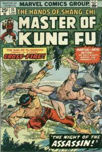 Master of Kung Fu (1974 series)  #24, VF (Stock photo)