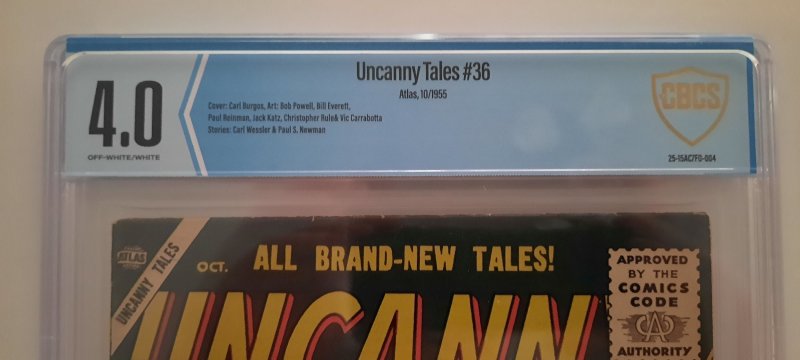 Uncanny Tales #36 (1955)