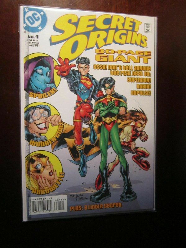 Secret Origins 80 Page Giant #1 - 6.0 - 1998