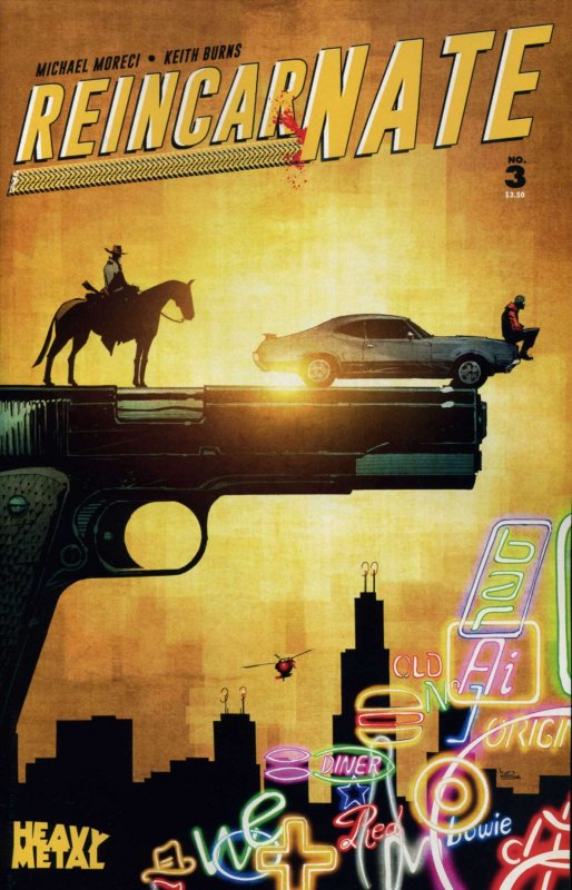 Reincarnate #3 VF/NM ; Heavy Metal