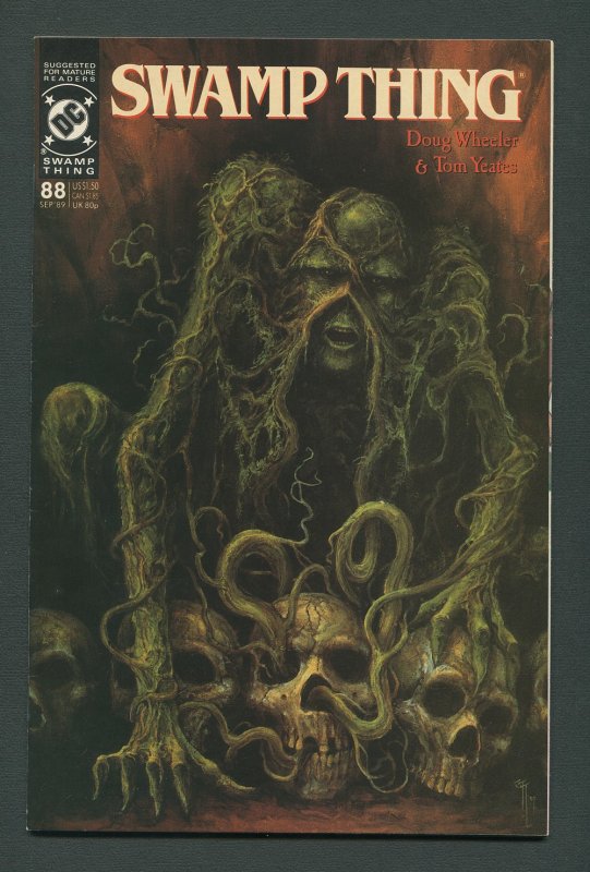 Swamp Thing #88  (2nd Series) 9.0 VFN/NM September 1989