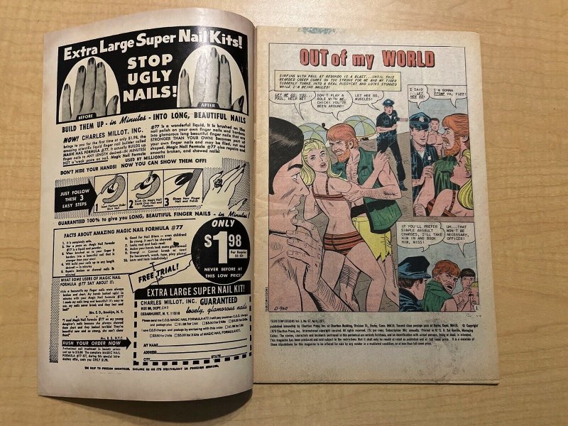 Teen Confessions #67 VG 4.0 Charlton Comics 1971