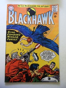 Blackhawk #209 (1965) VG Condition cf detached at 1 staple moisture stains