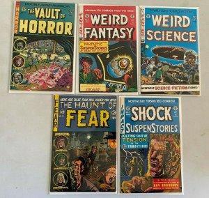 EC Reprints comic lot #2, #2, #2, #7 + #12 all 5 different books (mostly 1950s)