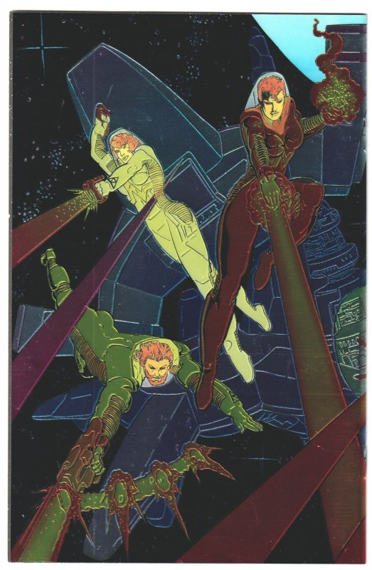 Psi-Lords #1 (1994) Gold Edition Chromium Cover