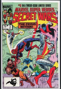 Marvel Super Heroes Secret Wars #3 (1984) [Key Issue]