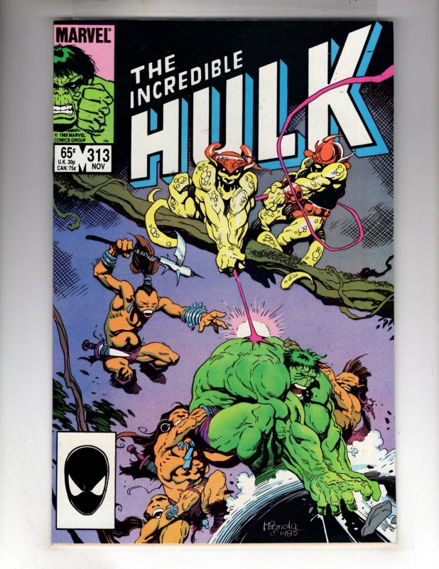 The Incredible Hulk #313 (1985)   / 112-BN#1