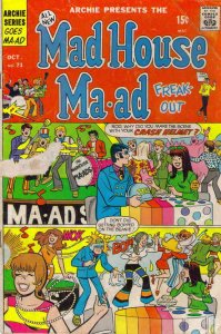 Madhouse Ma-ad Freakout #71 VG ; Archie | low grade comic