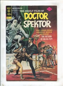 Doctor Spektor #10 - Gold Key (7.0) 1974