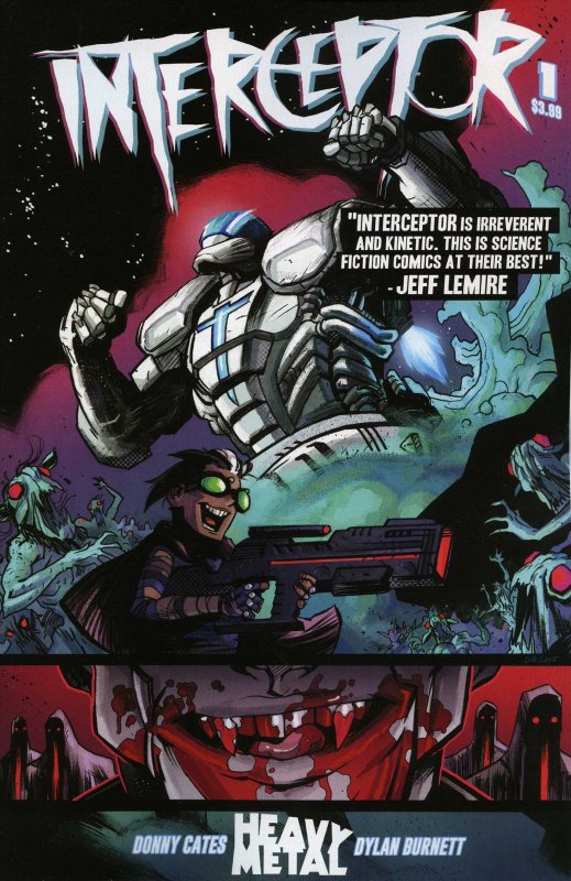 Interceptor #1 VF/NM ; Heavy Metal | Donny Cates