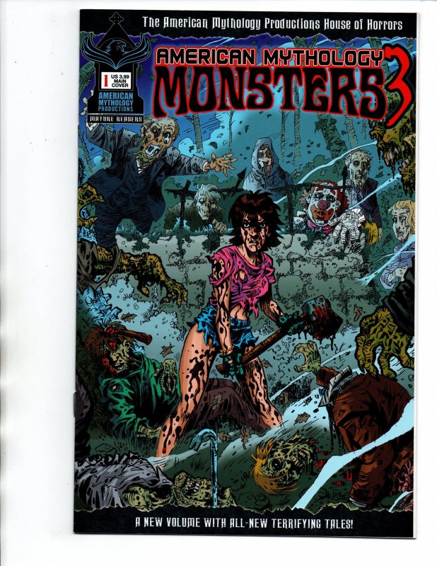 American Mythology Mosnters 3 #1 Cover A - Horror - 2022 - NM