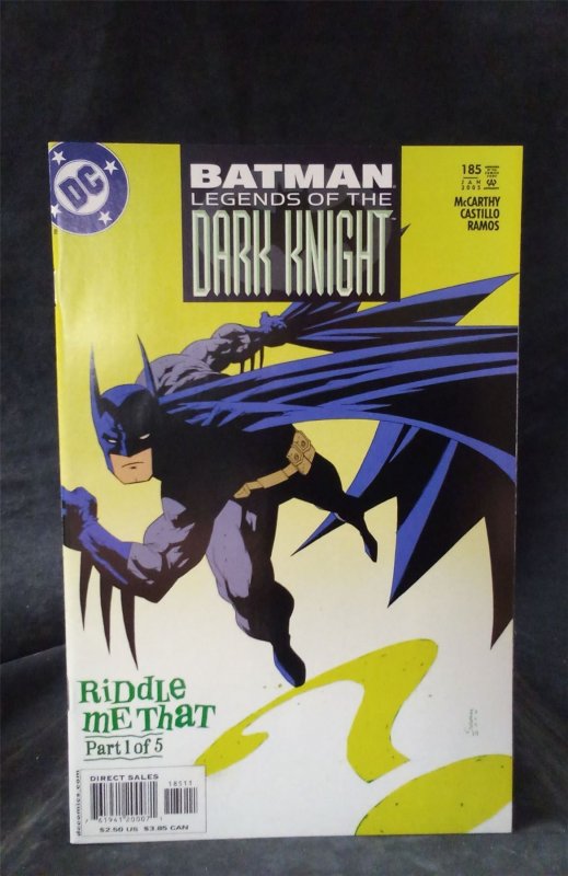 Batman: Legends of the Dark Knight #185 2005 DC Comics Comic Book