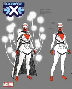 Legion Of X #1 Mckelvie Design Var Marvel Prh Comic Book 2022