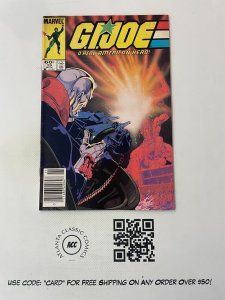 G.I. Joe # 29 VF/NM Marvel Comic Book Cobra Destro Snake Eyes Zartan 9 J226