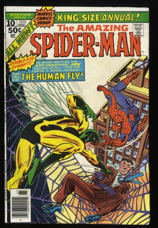 Amazing Spider-Man Annual #10 VG+ 4.5 1st Human Fly!