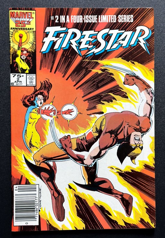 Firestar #1&2 (1986) VF/NM - 1st Solo - Newsstand