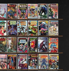 Huge Lot 150+ Comics with The Avengers, Alpha Flight, Batman, Iron Man & More!