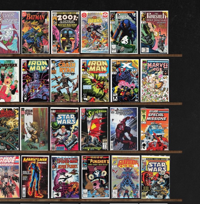 Huge Lot 150+ Comics with The Avengers, Alpha Flight, Batman, Iron Man & More!