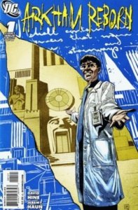 ARKHAM REBORN #1 JEREMY HAUN VARIANT COVER (2011) DC COMICS NEW 52 NM.