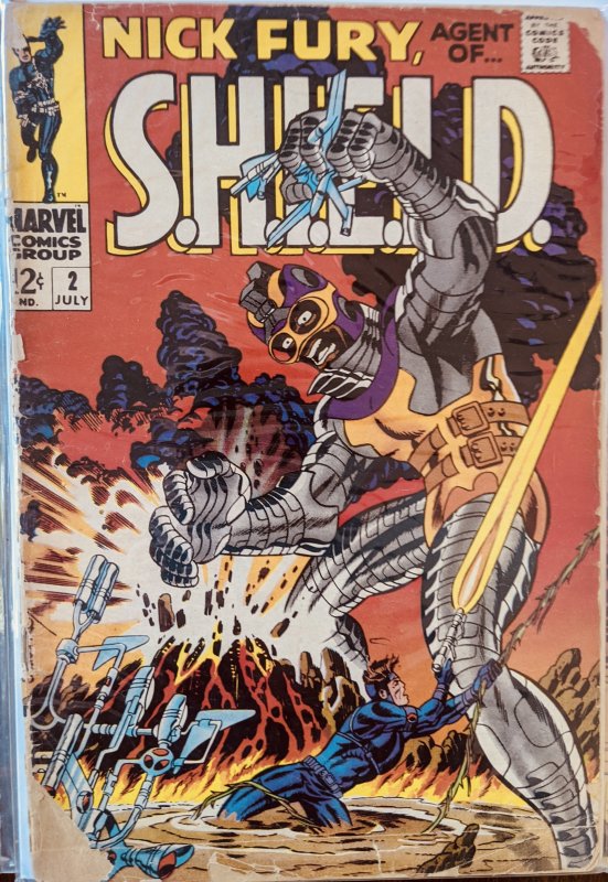 Nick Fury, Agent of SHIELD #2 (1968) LOW GRADE