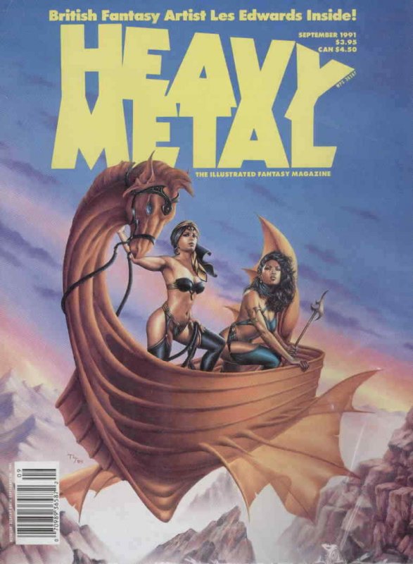 Heavy Metal #136 VF/NM; HM | 9/1/1991 - we combine shipping 