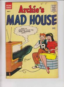 Archie's MadHouse #6 VG/FN- july 1960 - veronica - horror monster cover all ages