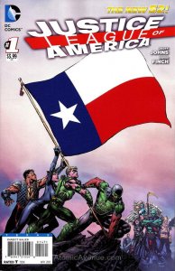 Justice League of America (3rd Series) #1B (45th) VF/NM ; DC | New 52 Texas Flag