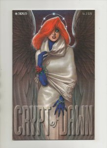 Crypt Of Dawn #3 - Painted Cover By Joseph Linsner - (Grade 8.5) 1998