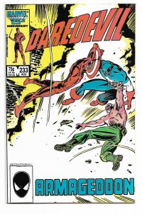Daredevil #233 (1986) VF (Last Miller story)