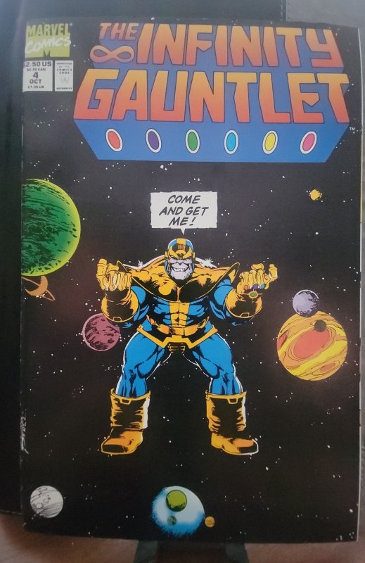 The Infinity Gauntlet #1-6, Complete Set,  NM (1991)