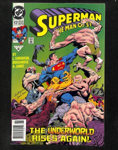 Superman: The Man of Steel #17 1st Doomsday!