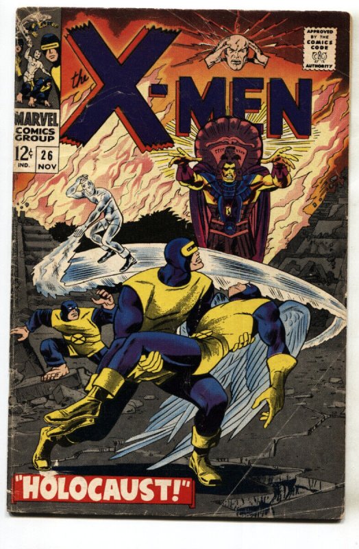 X-MEN #26--comic book--1966--MARVEL--VG