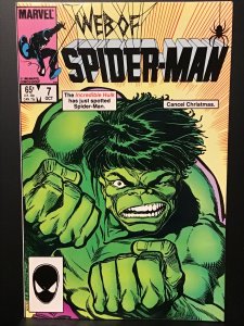 Web of Spider-Man #7 (1985) VF/NM 9.0