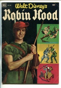 ROBIN HOOD-FOUR COLOR COMICS #669-WALT DISNEY MOVIE-vg