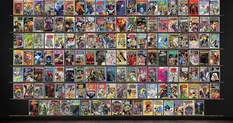 Huge Lot 130+ Comics with Mickey Mouse Adventures, Mickey Mouse & More!